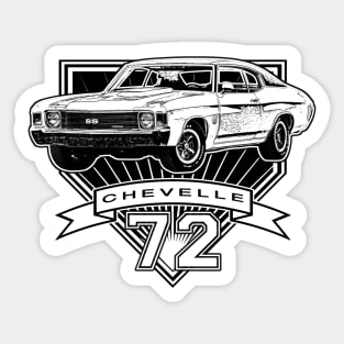 1972 Chevelle Sticker